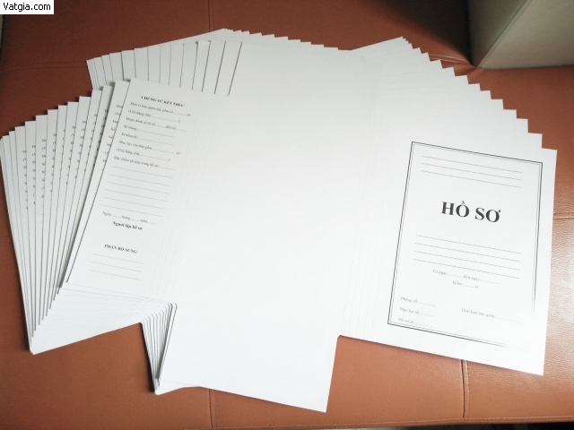 bia ho so